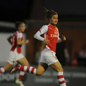 Arsenal's Gemma Rose in Action: Arsenal Ladies vs. Bristol Academy WSL Match Arsenal's Gemma Rose in Action: Arsenal Ladies vs. Bristol Academy WSL Match