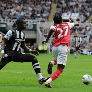 Arsenal's Gervinho Red-Carded in Intense Newcastle United Clash (2011-12 Premier League) Arsenal's Gervinho Red-Carded in Intense Newcastle United Clash (2011-12 Premier League)