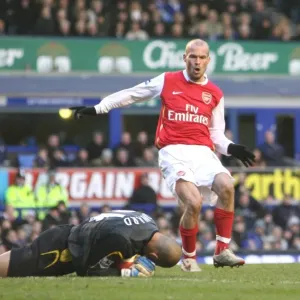Arsenal's Glory: 1-0 Premiership Win at Everton's Goodison Park, March 18, 2007 Arsenal's Glory: 1-0 Premiership Win at Everton's Goodison Park, March 18, 2007