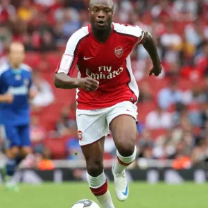 Arsenal's Glory: William Gallas Scores the Winner Against Real Madrid, Emirates Cup 2008 Arsenal's Glory: William Gallas Scores the Winner Against Real Madrid, Emirates Cup 2008