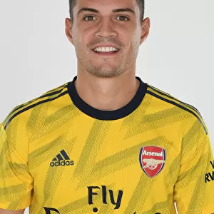 Arsenal's Granit Xhaka at 2019-2020 Pre-Season Training