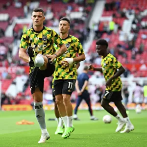 Arsenal's Granit Xhaka Gears Up for Manchester United Clash in Premier League (2022-23)