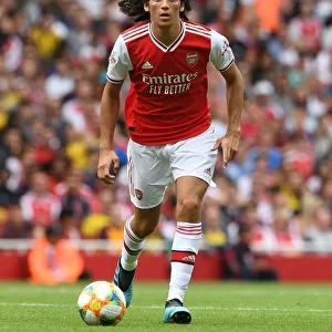 Arsenal's Guendouzi in Action: Arsenal vs. Olympique Lyonnais at Emirates Cup, 2019
