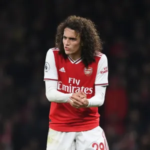 Arsenal's Guendouzi in Action Against Southampton in Premier League Showdown