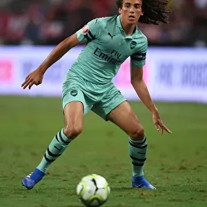 Arsenal's Guendouzi Goes Head-to-Head with Paris Saint-Germain in International Champions Cup Clash