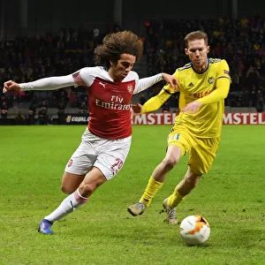 Arsenal's Guendouzi Overpowers Hleb: Matteo Guendouzi's Dominant Performance Against BATE's Aleksandr Hleb in Europa League Clash