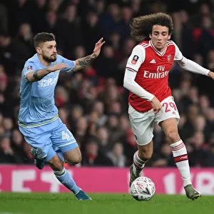 Arsenal's Guendouzi Overpowers Leeds Klich in FA Cup Clash