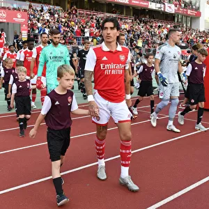 Arsenal's Hector Bellerin at 1. FC Nurnberg Pre-Season Match, 2022