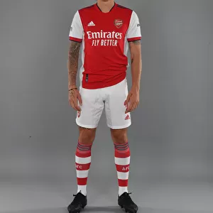 Arsenal's Hector Bellerin at 2021-22 Season Kick-Off Photocall