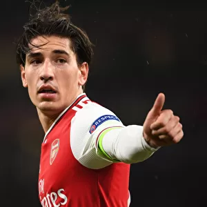 Arsenal's Hector Bellerin in Action during Europa League Match vs Standard Liege