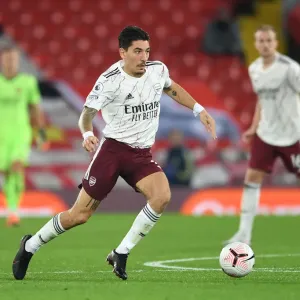 Hector Bellerin Print at Anfield Hector Bellerin Print at Anfield