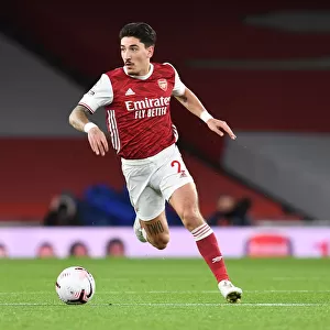 Arsenal's Hector Bellerin at Empty Emirates: Arsenal vs Leicester City, Premier League 2020-21