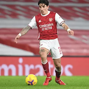 Arsenal's Hector Bellerin at Empty Emirates: Arsenal vs Crystal Palace, Premier League 2020-21