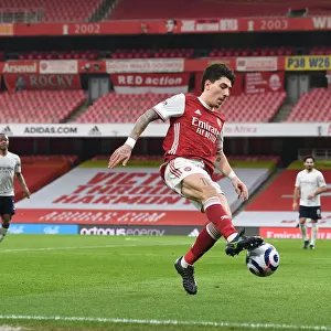 Arsenal's Hector Bellerin at Empty Emirates: Arsenal vs Manchester City, Premier League 2020-21