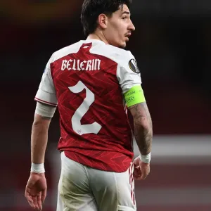 Arsenal's Hector Bellerin at Empty Emirates: Arsenal vs Slavia Praha, Europa League Quarterfinal Amidst Coronavirus Restrictions