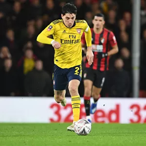 Arsenal's Hector Bellerin in FA Cup Showdown Against AFC Bournemouth