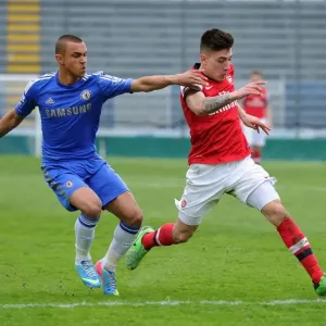 Arsenal's Hector Bellerin Faces Off Against Chelsea's Conor Hunter in NextGen Series Semi-Final Showdown