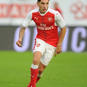 Arsenal's Hector Bellerin Goes Head-to-Head Against Manchester City in 2016 Pre-Season Clash