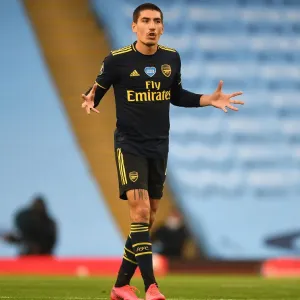 Arsenal's Hector Bellerin Goes Head-to-Head with Manchester City in Premier League Clash Arsenal's Hector Bellerin Goes Head-to-Head with Manchester City in Premier League Clash