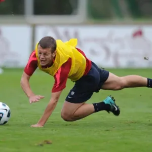 Arsenal's Jack Wilshere at 2010 Pre-Season Training, Austria
