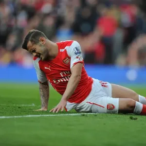 Arsenal's Jack Wilshere in Action: Arsenal vs. Sunderland (2014-15 Premier League) Arsenal's Jack Wilshere in Action: Arsenal vs. Sunderland (2014-15 Premier League)