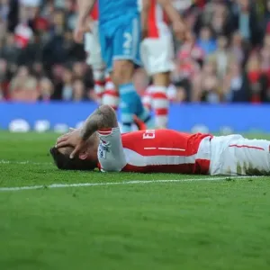 Arsenal's Jack Wilshere in Action: Arsenal vs. Sunderland (Premier League 2014-15) Arsenal's Jack Wilshere in Action: Arsenal vs. Sunderland (Premier League 2014-15)