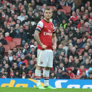 Arsenal's Jack Wilshere in Action: Arsenal vs. Norwich City (2012-13) Arsenal's Jack Wilshere in Action: Arsenal vs. Norwich City (2012-13)