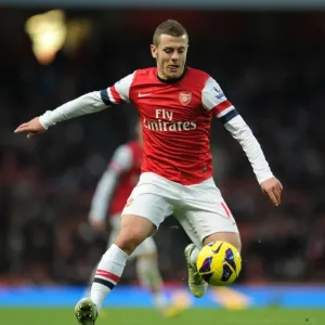 Arsenal's Jack Wilshere in Action: Arsenal vs Swansea City (Premier League 2012-13) Arsenal's Jack Wilshere in Action: Arsenal vs Swansea City (Premier League 2012-13)