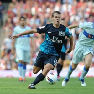 Arsenal's Jack Wilshere in Action against Boca Juniors at the Emirates Cup, 2011 Arsenal's Jack Wilshere in Action against Boca Juniors at the Emirates Cup, 2011