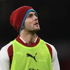 Arsenal's Jack Wilshere in Action against Everton - Premier League 2017-18