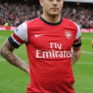 Arsenal's Jack Wilshere Before Arsenal vs. Norwich City, Premier League 2012-13 Arsenal's Jack Wilshere Before Arsenal vs. Norwich City, Premier League 2012-13