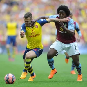 Arsenal's Jack Wilshere Celebrates FA Cup Victory: Arsenal 4-0 Aston Villa (Wembley Stadium, 2015) Arsenal's Jack Wilshere Celebrates FA Cup Victory: Arsenal 4-0 Aston Villa (Wembley Stadium, 2015)