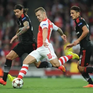Arsenal's Jack Wilshere Faces Off Against Besiktas Duo in Champions League Clash
