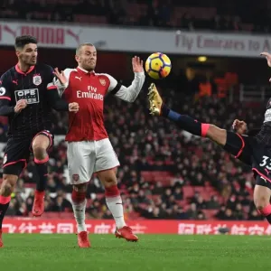 Arsenal's Jack Wilshere Goes Head-to-Head with Schindler and Hadergjonaj in Intense Premier League Showdown Arsenal's Jack Wilshere Goes Head-to-Head with Schindler and Hadergjonaj in Intense Premier League Showdown