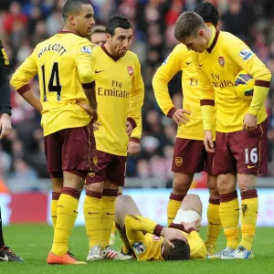 Arsenal's Jack Wilshere Injured: Theo Walcott, Santi Cazorla, and Aaron Ramsey React