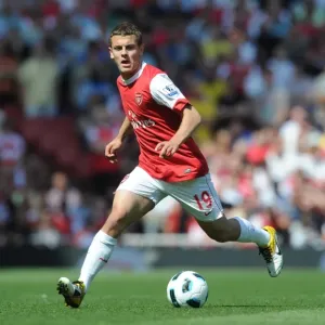 Arsenal's Jack Wilshere Scores the Winner Against Manchester United in the Barclays Premier League