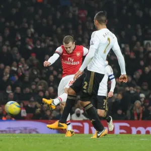Arsenal's Jack Wilshere Scores the Winner Against Swansea in FA Cup Third Round Replay Arsenal's Jack Wilshere Scores the Winner Against Swansea in FA Cup Third Round Replay