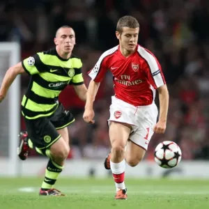 Arsenal's Jack Wilshere and Scott Brown Clash in Exciting 3:1 UEFA Champions League Victory over Celtic Arsenal's Jack Wilshere and Scott Brown Clash in Exciting 3:1 UEFA Champions League Victory over Celtic
