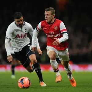 Arsenal's Jack Wilshere Surges Past Tottenham's Kyle Walker in FA Cup Clash Arsenal's Jack Wilshere Surges Past Tottenham's Kyle Walker in FA Cup Clash