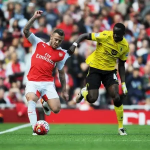 Arsenal's Jack Wilshere vs. Aly Cissokho: A Premier League Showdown at Emirates Stadium Arsenal's Jack Wilshere vs. Aly Cissokho: A Premier League Showdown at Emirates Stadium