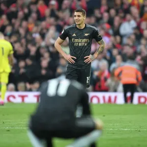 Arsenal's Jakub Kiwior at Anfield: Liverpool vs Arsenal, Premier League 2022-23