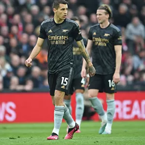 Arsenal's Jakub Kiwior Faces Off Against Liverpool in Premier League Showdown (2022-23)