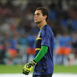 Arsenal's James Shea in Pre-Match Focus at Montpellier, UEFA Champions League 2012-13 Arsenal's James Shea in Pre-Match Focus at Montpellier, UEFA Champions League 2012-13