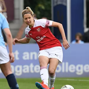 Arsenal's Janni Arnth Faces Off Against Manchester City in WSL Action