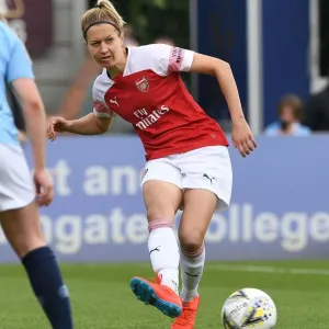 Arsenal's Janni Arnth Faces Off Against Manchester City in WSL Action