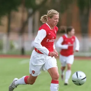 Arsenal's Jayne Ludlow Scores in UEFA Cup Win over Brondby Arsenal's Jayne Ludlow Scores in UEFA Cup Win over Brondby