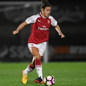 Arsenal's Jemma Rose in Action: Arsenal Women vs Everton Ladies Pre-Season 2017-18