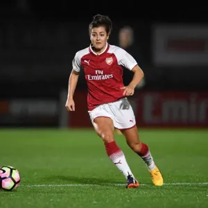Arsenal's Jemma Rose in Action: Pre-Season Clash Against Everton Ladies