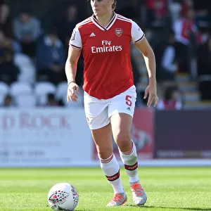 Arsenal's Jennifer Beattie in Action: Arsenal Women vs. West Ham United, WSL Match (September 2019)
