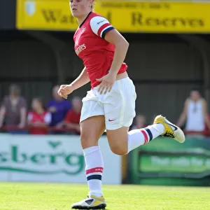 Arsenal's Jennifer Beattie in Action against Lincoln Ladies in FA WSL Match